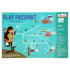 Play Passport with Stickers (Age 5-12)