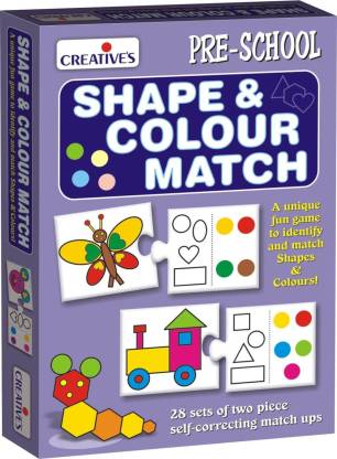 Shape & Colour Match: A unique fun game to identify and match Shapes & Colours! (Pre-School)