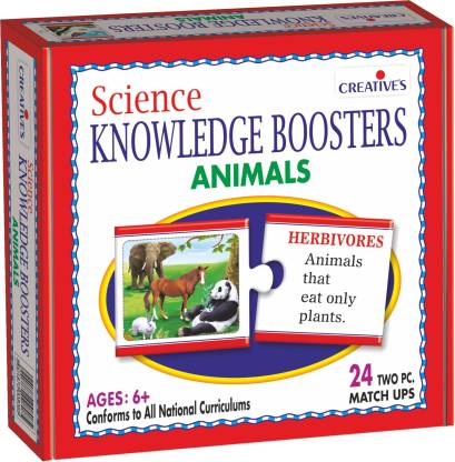 Science Knowledge Boosters Animals Ages:5+
