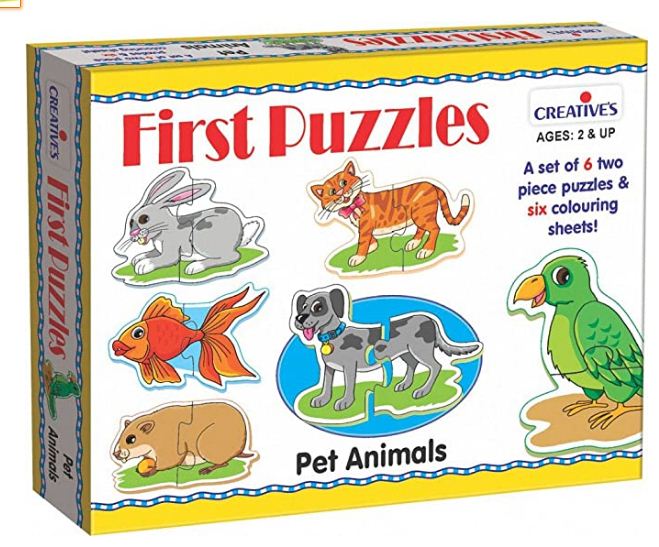 First Puzzles Pet Animals