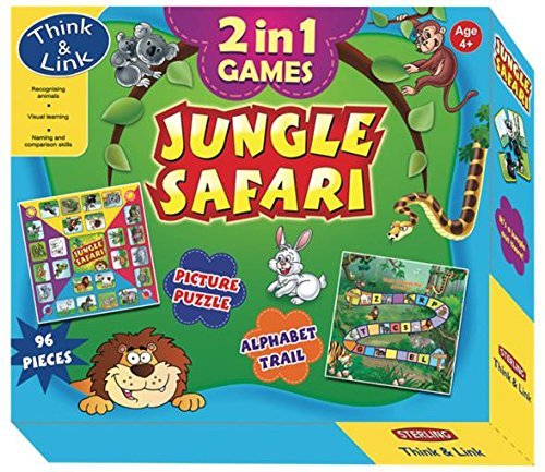 Jungle Safari: 2 in 1 Games (Age 4+)