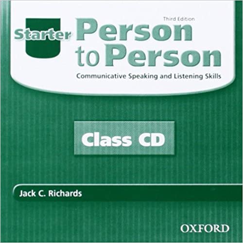 Person to Person, Starter: Communicative Speaking and Listening Skills, 3rd Edition Audio CDs (2)