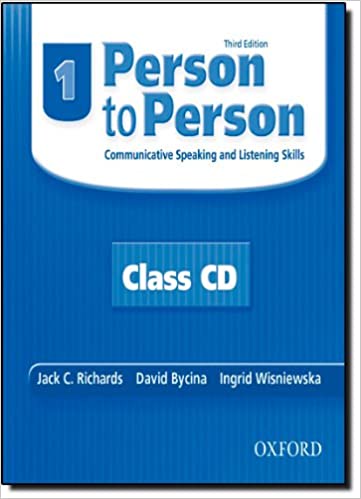 Person to Person 1 Class CDs:Communicative Speaking and Listening Skills, 3rd Edition
