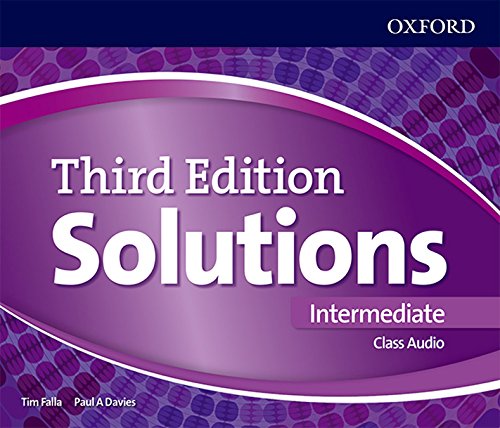 Solutions: 3rd Edition Intermediate: Class Audio CDs 
