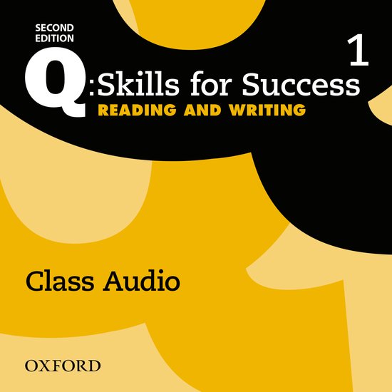 Q: Skills for Success: Level 1: Reading & Writing Class Audio CD 
