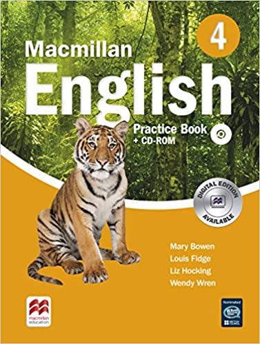 Macmillan English 4 Practice Book & CD Rom