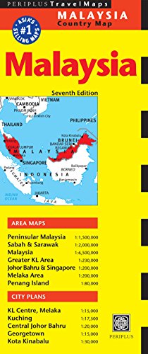 Periplus Country Map: Malaysia