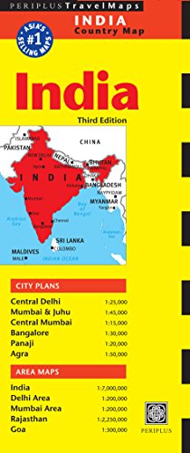 Periplus Country Map: India