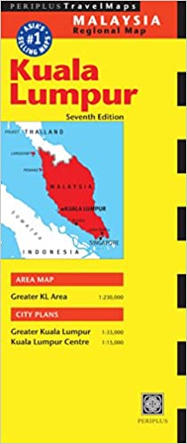 Periplus Country Map: Kuala Lumpur