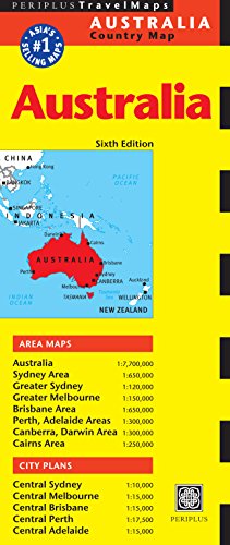 Periplus Country Map: Australia
