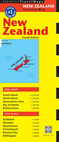 Periplus Country Map: New Zealand