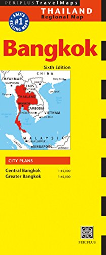 Periplus Country Map: Bangkok