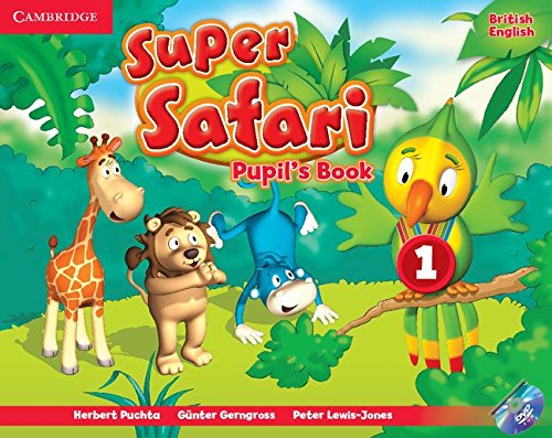 Super Safari L1 Pupil's Bk w DVD-R