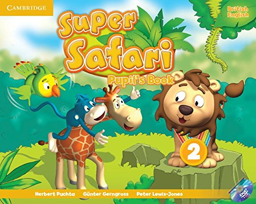 Super Safari L2 Pupil's Bk w DVD-R
