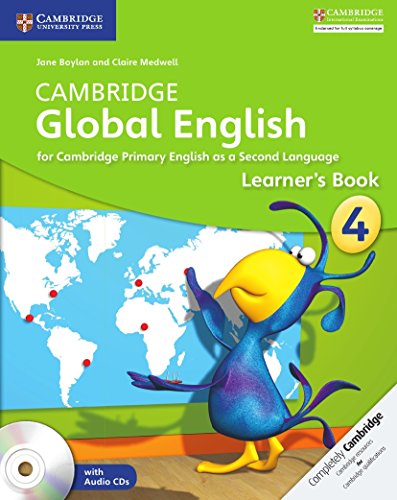 Cambridge Global English for Cambridge Primary English as a Second Language Learner's  Book 4 with Audio CDs