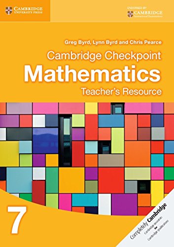 Cambridge Mathematics Teacher's Resource 7