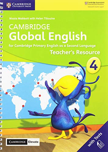 Cambridge Global English for Cambridge Primary English as asecond Language Teacher's Resource 4 with test 