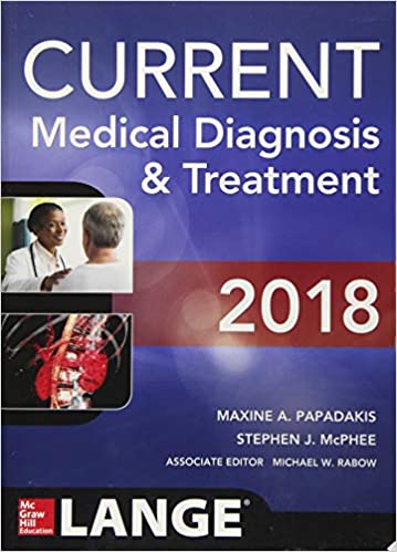 Current Medical Diagnosis & Treatment 2018