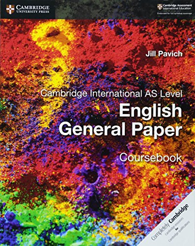 Cambridge International AS Level : English General Paper Course Book