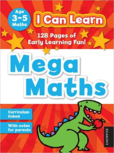 MEGA MATHS (I CAN LEARN ) 128 PAGES OF EARLY LEARNING FUN