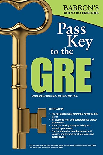 Pass Key to the GRE 9th Edition