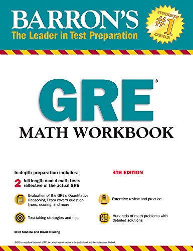 GRE Maths Workbook 4th Edition