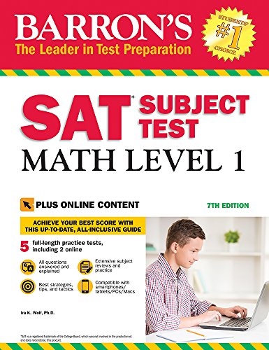 SAT Subject Test Maths Level 1