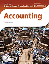 Cambridge International AS and A Level: Accounting