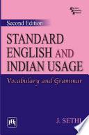 STANDARD ENGLISH AND INDIAN USAGE: VOCABULARY AND GRAMMAR