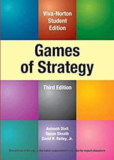 Games of Strategy 3rd edition