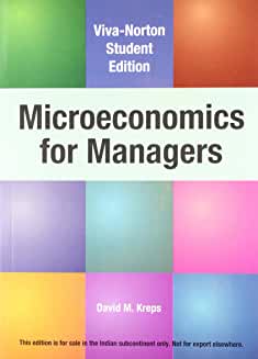Microeconomic for Managers