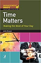 Management Briefs: Time Matters