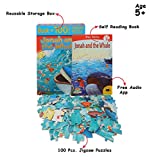 Jonah and the Whale: Book + 100 Piece Jigsaw Puzzle