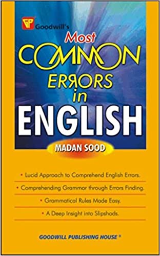 Most Common Errors in English