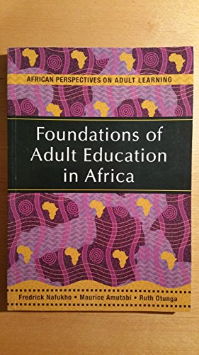 Foundations Of Adult Education in Africa
