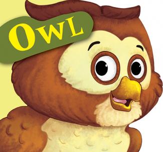 Owl : Cutout Board Book