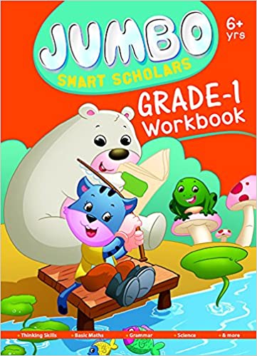 Jumbo Smart Scholars Grade-1 Workbook