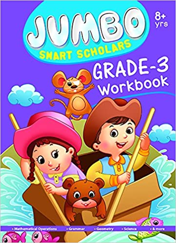 Jumbo Smart Scholars Grade -3 workbook 8+