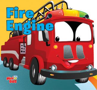 Fire Engine : Cutout Board Book