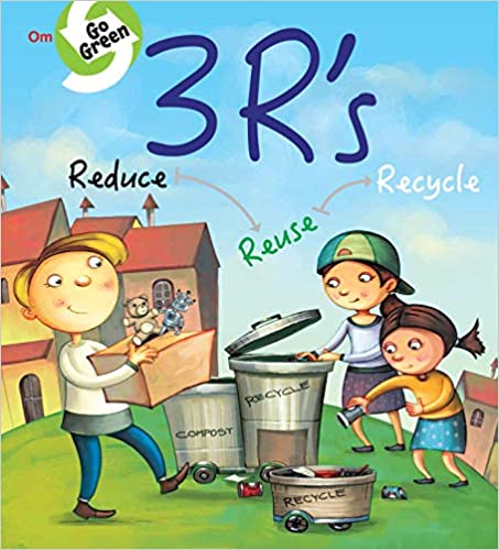 Go Green : 3 R's Reduce Recycle Reuse