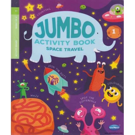 JUMBO ACTIVITY BOOK - SPACE TRAVEL -1