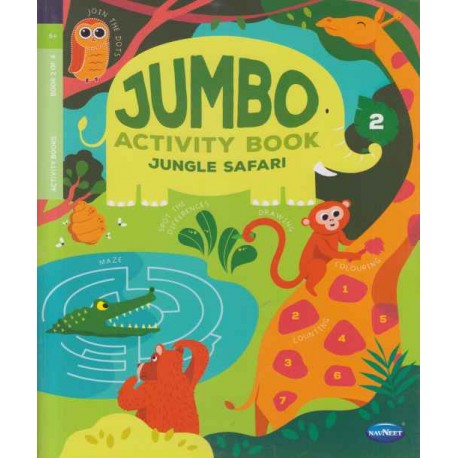 JUMBO ACTIVITY BOOK - JUNGLE SAFARI -2