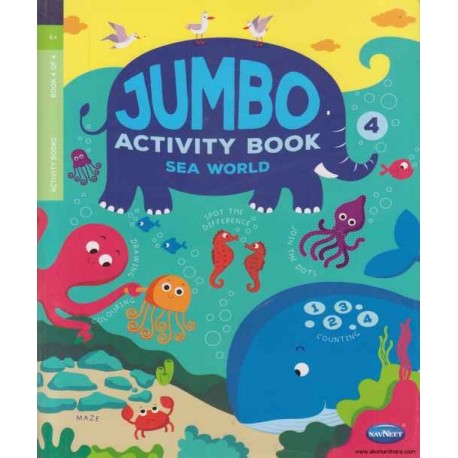 Jumbo Activity Book - Sea  World 4