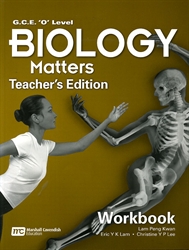 Biology Matter  GCE O level 2nd Edition Workbook ( Teacher's Edition)