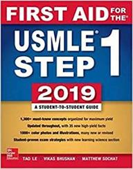 First Aid for the USMLE Step 1 2019 A Student - To- Student Guide