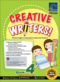 Creative Writers Book 4 - Primary English Composition Guide and Practice 