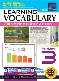 Learning Vocabulary : 700 questions to build your vocabulary workbook 3