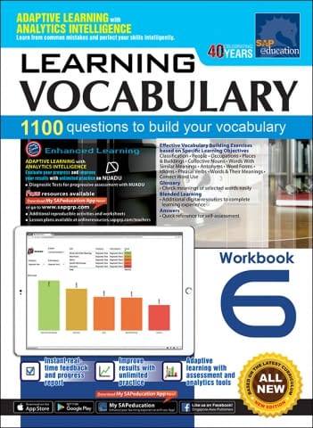 Learning Vocabulary Workbook 6