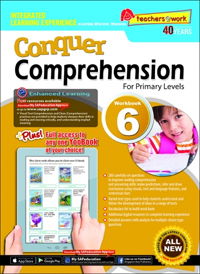 Conquer Comprehension for Primary Levels Workbook 6