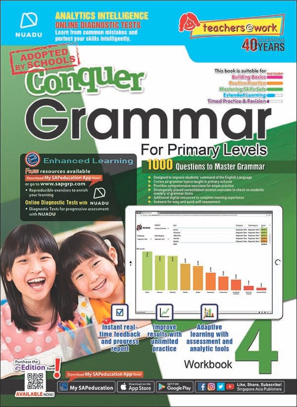 Conquer  Grammar workbook 4 